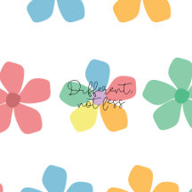 Autism Spectrum Inclusive Floral Wrapping Papers