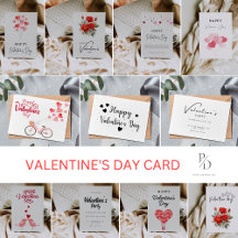 VALENTINE'S DAY CARD ALL TEMPLATE