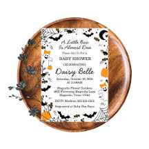 A Little Boo Is Almost Due Baby Shower Collection