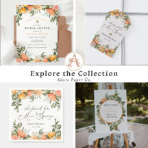 Vintage Clementine & Greenery - Bridal Collection