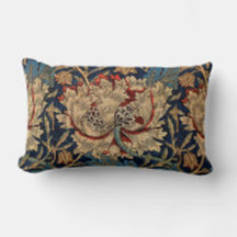 Lumbar Pillows - William Morris Patterns