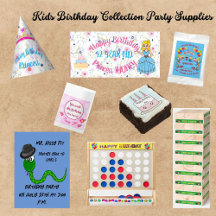 KID'S BIRTHDAY COLLECTION PARTY SUPPLIES