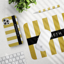 Gold Stripes - Home Decor Collection