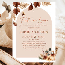 Boho Fall Bridal Shower