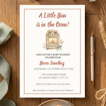 Bun in the Oven Baby Shower