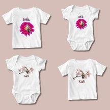 Enchanting Baby Apparel: Hummingbird Collection