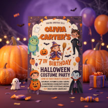 Halloween Costume Birthday Party