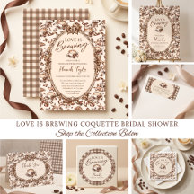 Love Is Brewing Coquette Bridal Shower