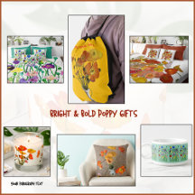 Bright Bold Poppy Gifts 