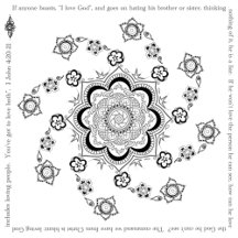 Adult coloring Bible verses