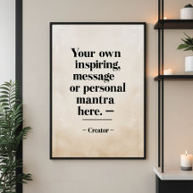 Personalized Quote Wall Art, Home Decor & Living