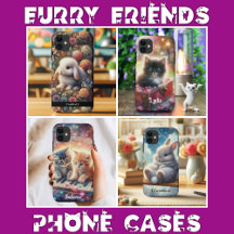 Furry Friends Phone Cases