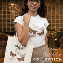 Modern Botanical Elegant Stylish Butterflies