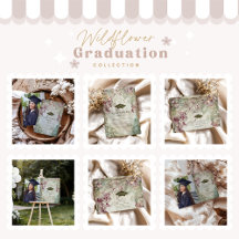 Colorful Wildflower Graduation Party 