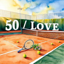 Tennis 50th Birthday Party