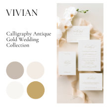 Vivian • Elegant Calligraphy Wedding Suite