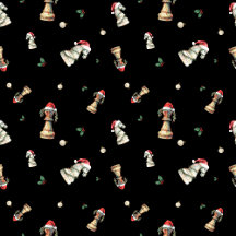 Elegant Christmas Chess