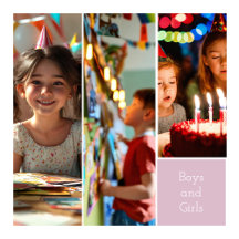 Kids Birthday Mailers