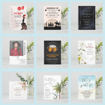 Birthday Invitations