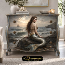 Enchanted Mermaid Decoupage Tissue Paper 