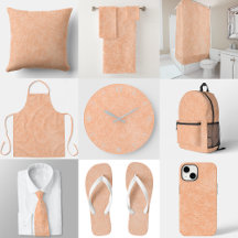 Peach Fuzz Faux Leather