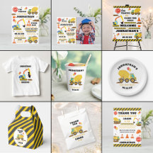 Construction 5th Birthday Party