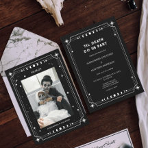 Till Death Do Us Part Halloween Wedding