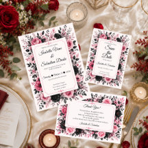 Romantic Pink Floral Wedding