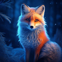 Carte postale The Ice Fox