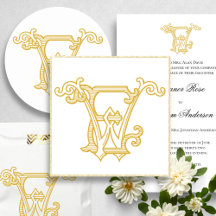 EW Monogram or WE Monogram