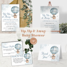 Up Up and Away! Teddy Bear Baby Shower