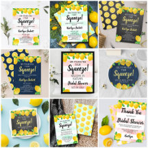 She Found Her Main Squeeze Lemon Bridal Shower