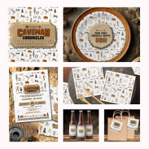 Caveman Chronicles Birthday Party Set