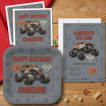Monster Jam Monster Mutt Birthday
