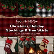 Christmas Holiday Stockings & Tree Skirts