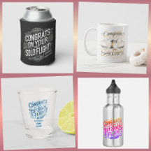 First Solo Flight - Drinkware