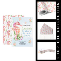 Seahorse Birthday Party Supplies