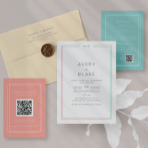 AVERY Modern Pastel Summer Wedding Set