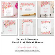 Petals & Prosecco Floral Pink Bridal Shower
