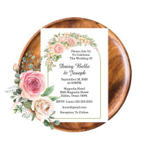 Elegant Pink Rose Garden Collection