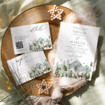 Woodland Evergreen Wedding Suite