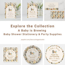 A Baby is Brewing Coffee Espresso  Baby Shower