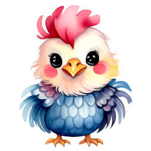 Wild One Happy Fun Woodland Animals Watercolor