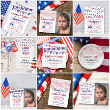 Land Of The Three! 4th Of July 3rd Birthday Party