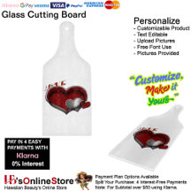 Glass Cutting Boards (Customizable)