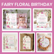 Fairy Floral Birthday