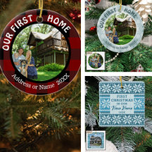 New or First Home Christmas Ornaments