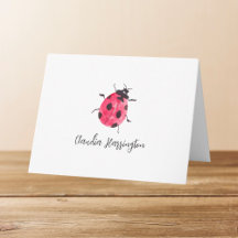 Cute Watercolor Ladybug Gifts for Nature Lovers