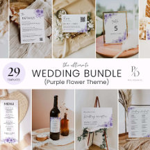PURPLE WEDDING BUNDLE