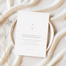Infinity Symbol Wedding Invitation